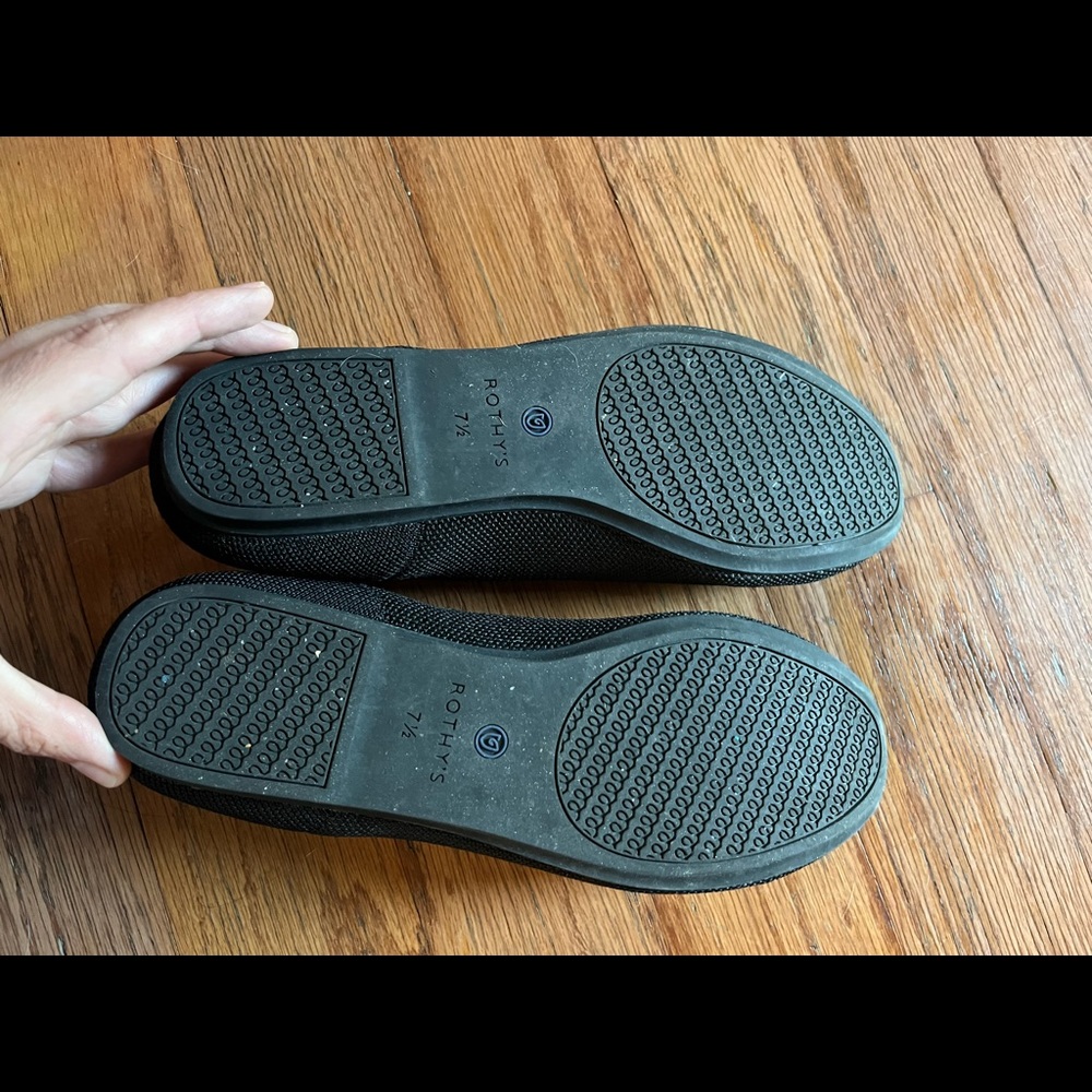 Rothy’s size 7.5 in Black
